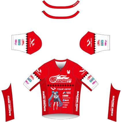 m*n様 サイクルジャージ　まとめ売り GoodSmileCompany サイクルジャージ レーシングミク 2026 TEAM UKYO