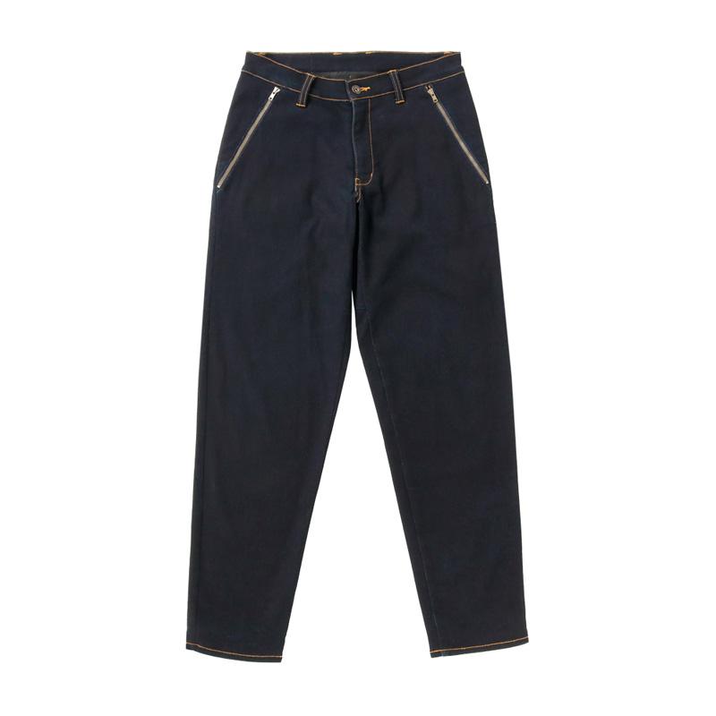 現品特価】カペルミュール ストレッチデニム 脚長パンツ インディゴ