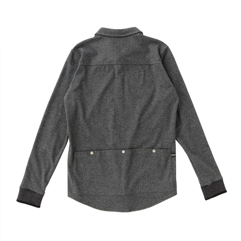 KAPELMUUR サイクルジャージ Sサイズ グレー カジュアルシャツ日本製 KAPELMUUR サイクルジャージ Sサイズ グレー カジュアルシャツ日本製