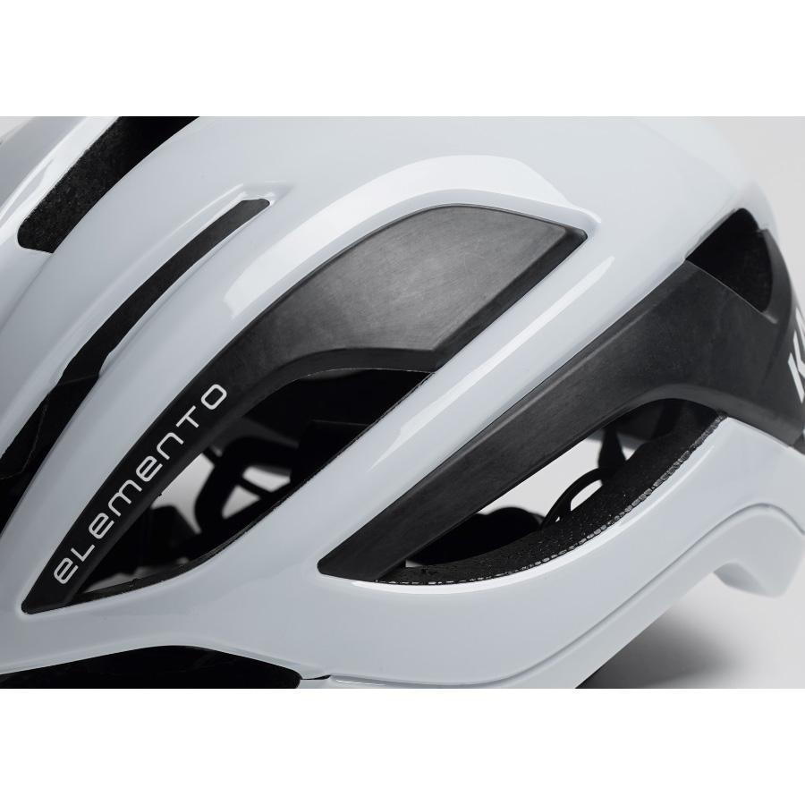 KASK ELEMENTO シルバー ヘルメット : ワールドサイクル-ウェアハウス 