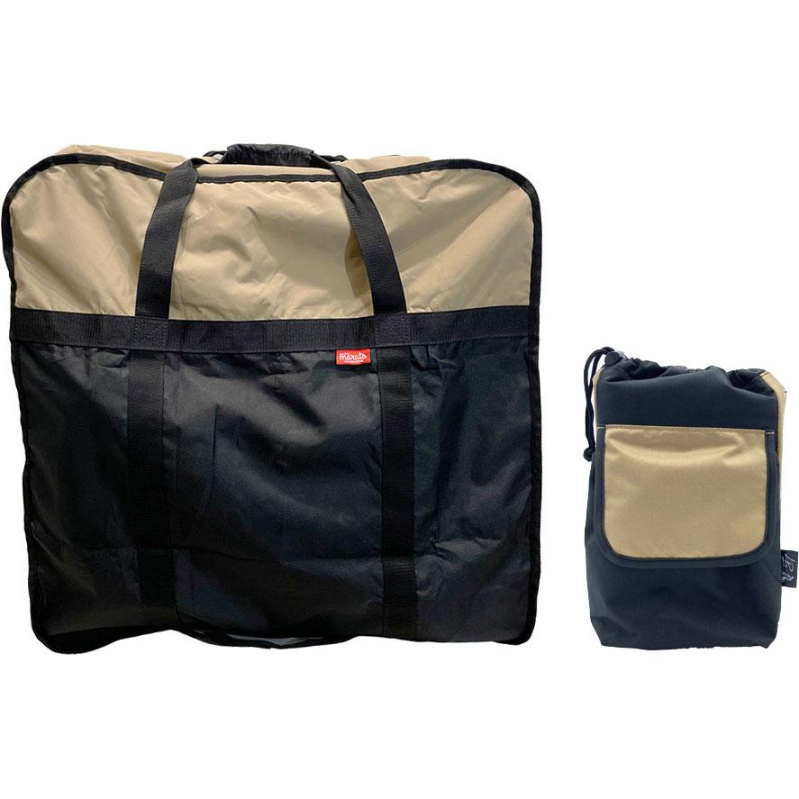 マルト かるが〜る600D ベージュ ブロンプトン用輪行袋