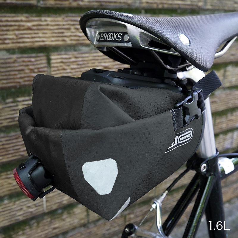 ORTLIEB オルトリーブ サドルバッグ2/1.6L F9414 ブラックマット ORTLIEB オルトリーブ サドルバッグ2/1.6L F9414 ブラックマット