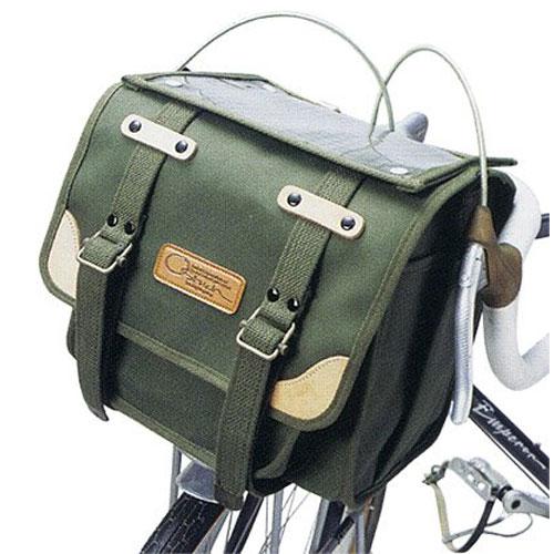 オーストリッチ F-106 フロントバッグ グリーン【自転車】【バッグ