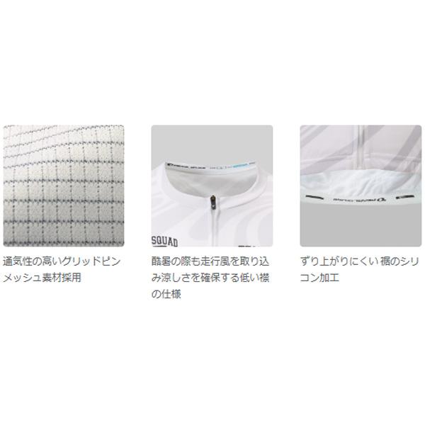 パールイズミ 【N623-BL】ロングスリーブ レース ジャージ 10.ホワイトマーブル PEARLIZUMIの画像