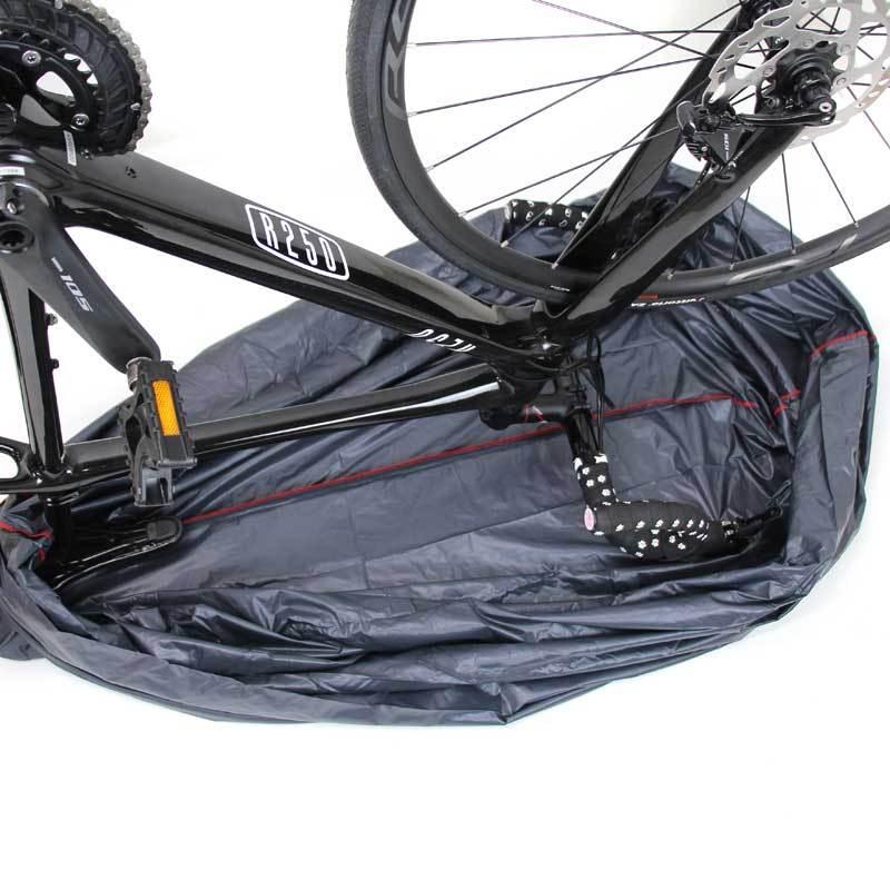 R250 超軽量横型輪行袋 チャコールグレー 輪行マニュアル付属 R250 超軽量横型輪行袋 チャコールグレー 輪行マニュアル付属
