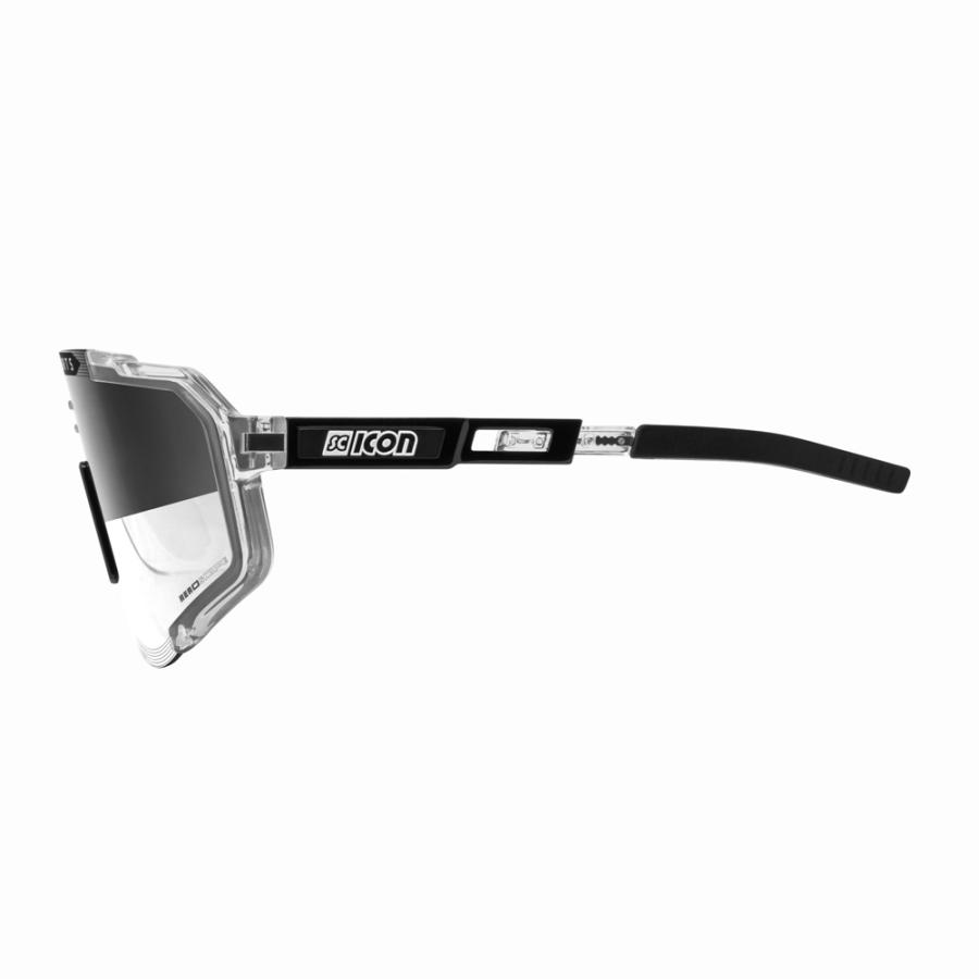 シーコンスポーツ AEROSCOPE CRYSTAL GLOSSフレーム/フォトクロミックシルバー調光レンズ サングラスの画像
