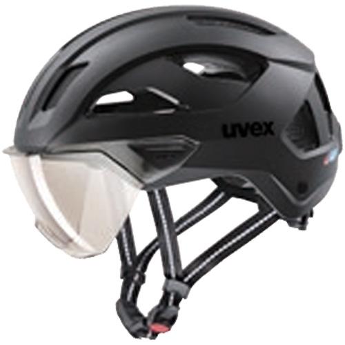 ウベックス stride visor ブラックマット ヘルメット : ワールド