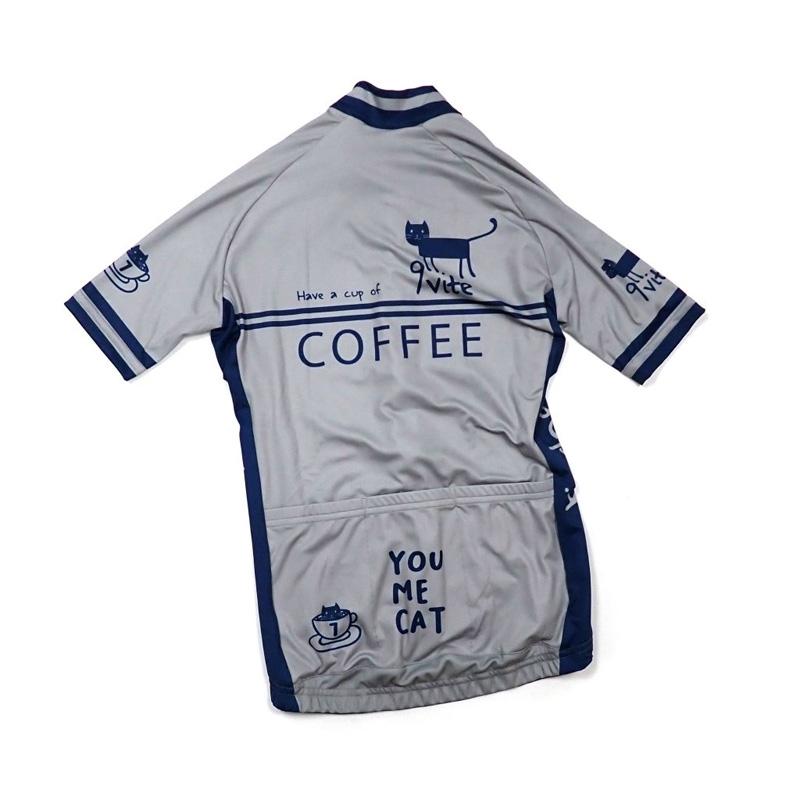 セブンイタリア Cafe Cat Lady Jersey ブラウン レディースの画像