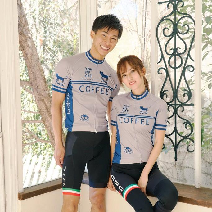セブンイタリア Cafe Cat Lady Jersey ブラウン レディースの画像