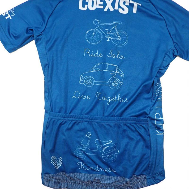 セブンイタリア Coexist Lady Jersey ネイビー レディースの画像
