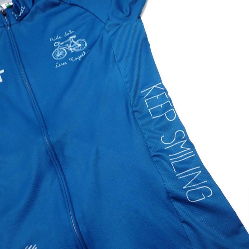 セブンイタリア Coexist Lady Jersey ネイビー レディースの画像