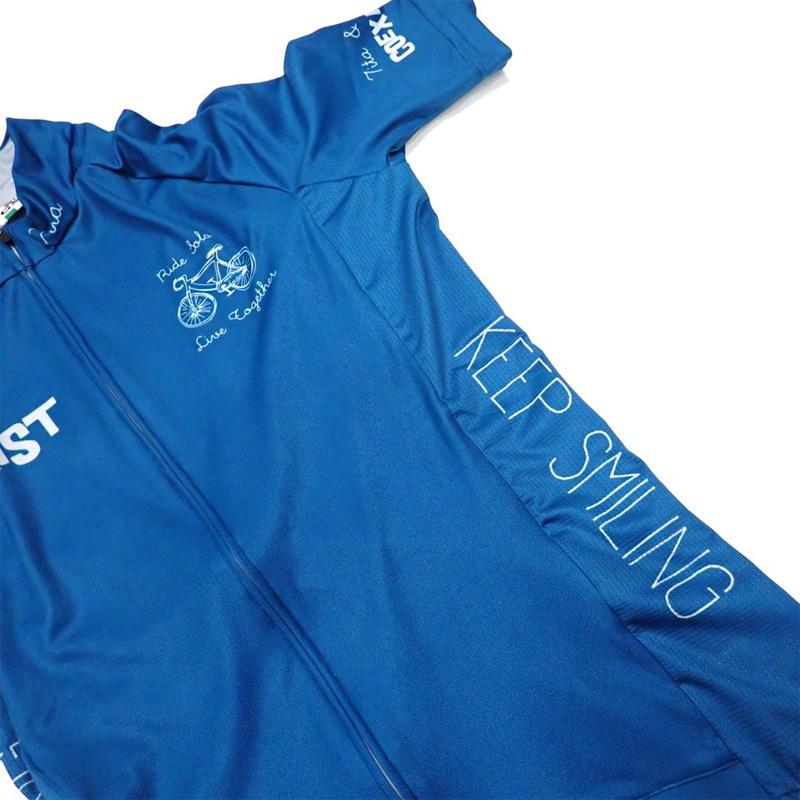 セブンイタリア Coexist Lady Jersey ネイビー レディースの画像