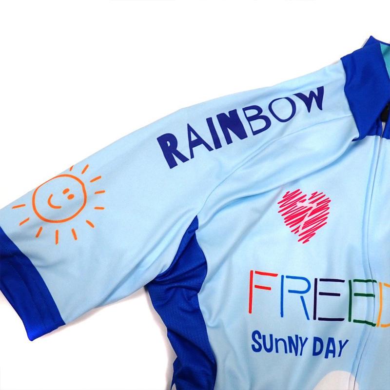 セブンイタリア Free Sunny Day Lady Jersey スカイ レディースの画像