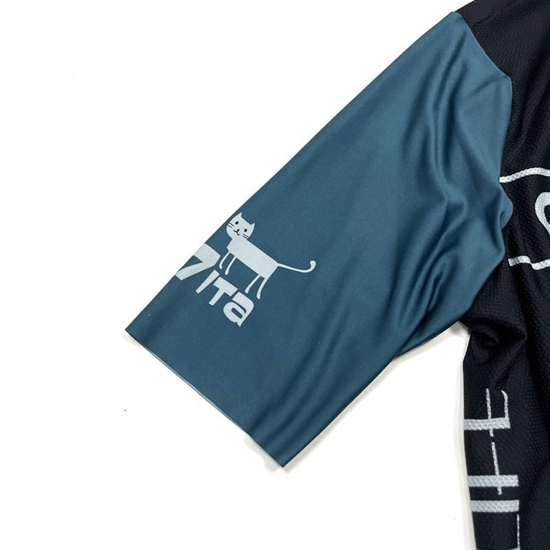 セブンイタリア Cafe Cat 2 Jersey グラファイトの画像