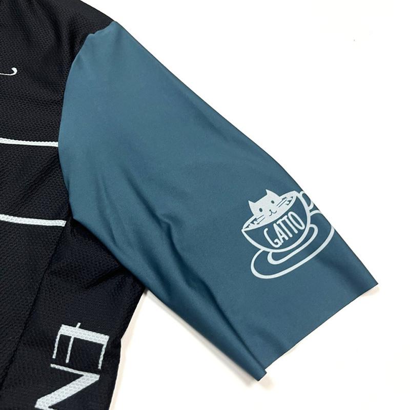 セブンイタリア Cafe Cat 2 Jersey グラファイトの画像