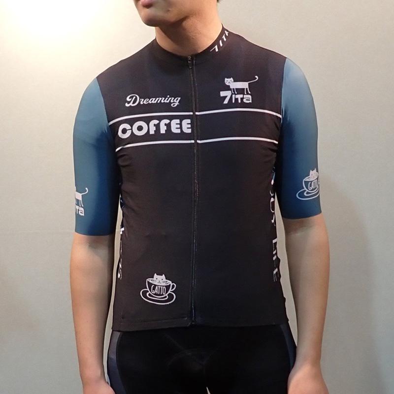 セブンイタリア Cafe Cat 2 Jersey グラファイトの画像