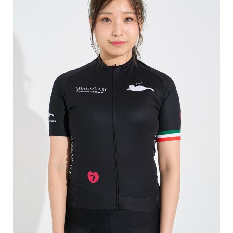 セブンイタリア Miagolare Lady Jersey ブラック レディースの画像