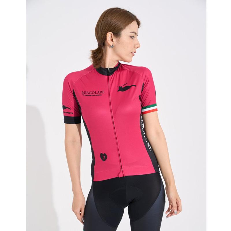 セブンイタリア Miagolare Lady Jersey レッド レディースの画像