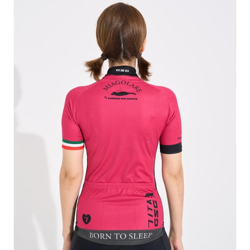 セブンイタリア Miagolare Lady Jersey レッド レディースの画像
