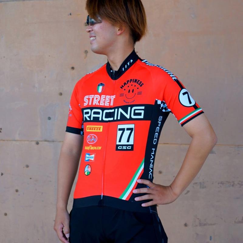 セブンイタリア Racing Smile 2 Jersey レッドの画像