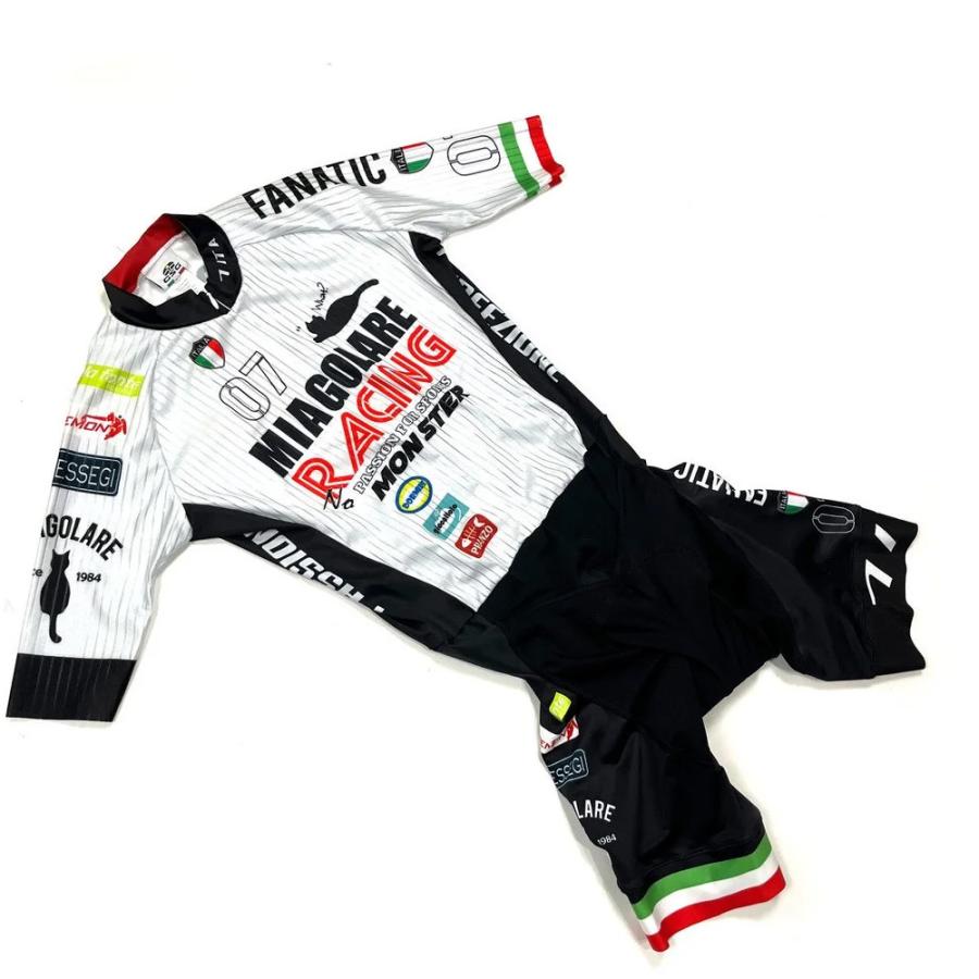 セブンイタリア Miagolare Race Suit ホワイトの画像