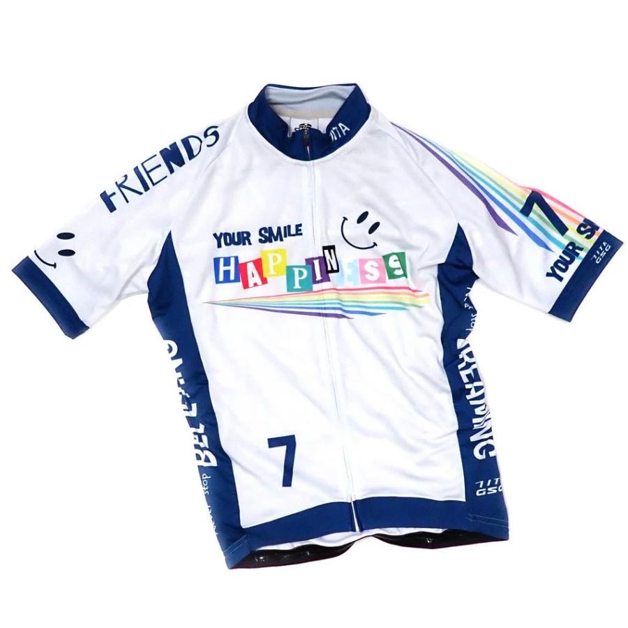 セブンイタリア Rainbow Happiness Jersey オフホワイト : ワールド