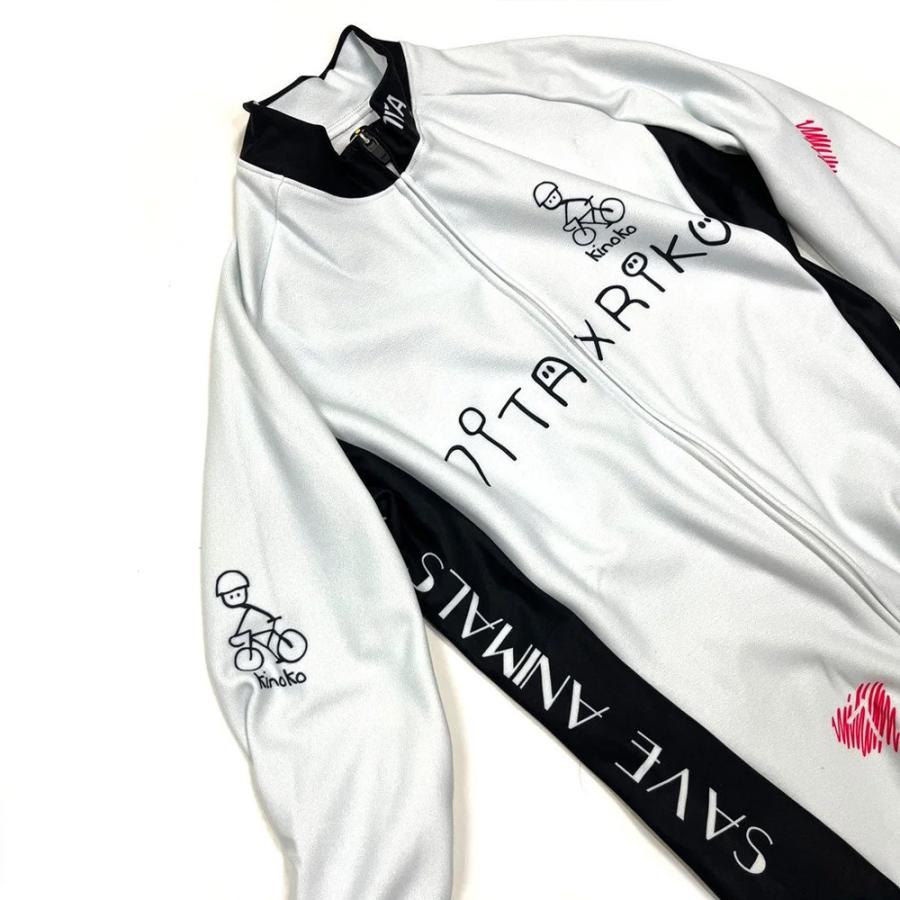 セブンイタリア Riku Same Lady LS Jersey ライトグレー レディース_2