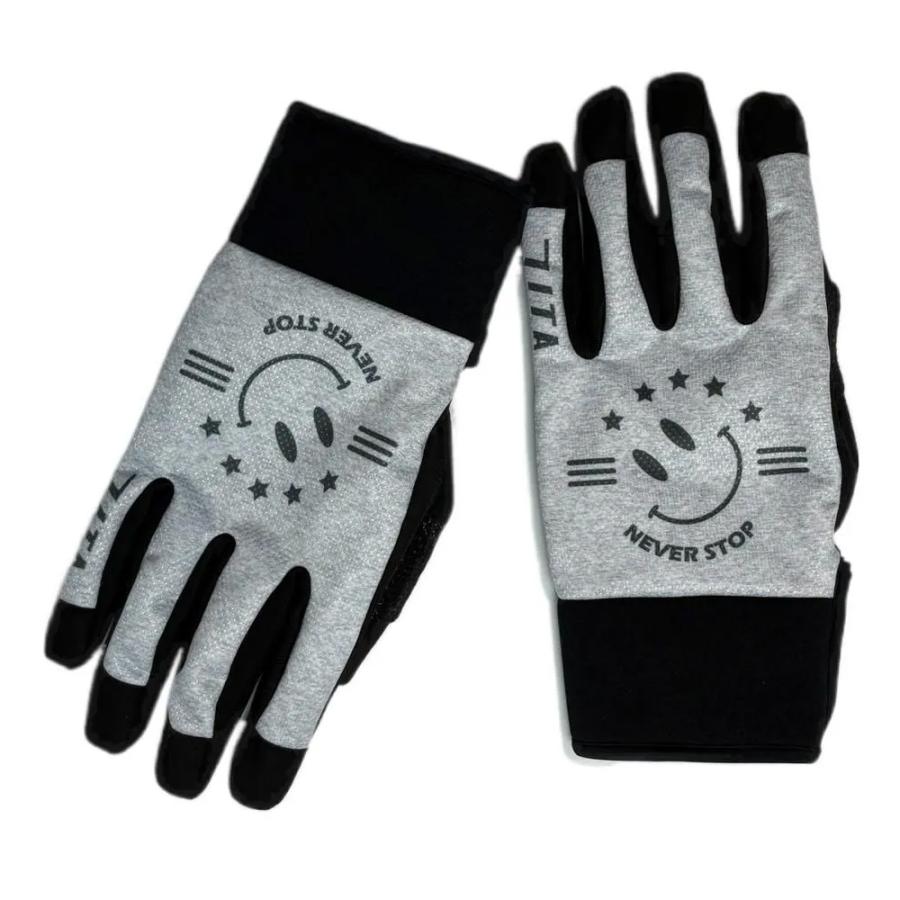 セブンイタリア Smile Winter Gloves ヘザーグレーの画像
