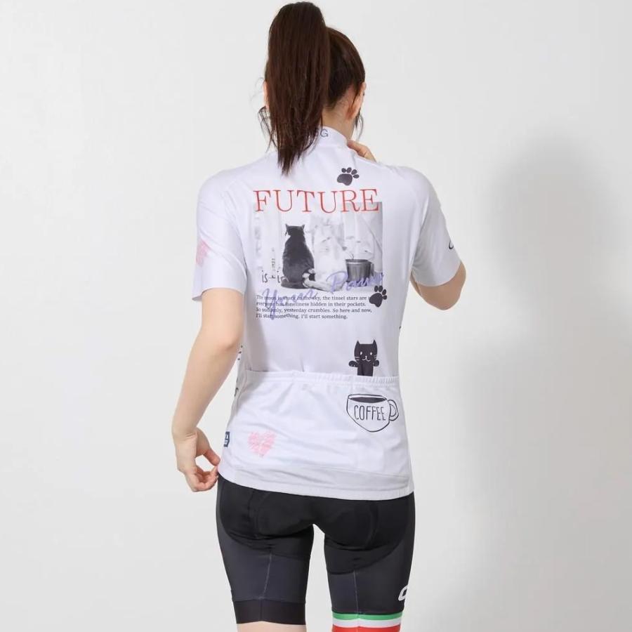 セブンイタリア Nekko Lady Jersey ライトグレー レディースの画像
