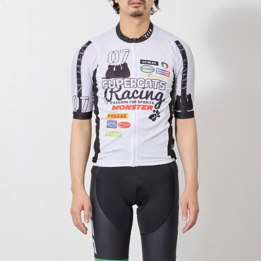 セブンイタリア Super Cats Jersey オフホワイトの画像