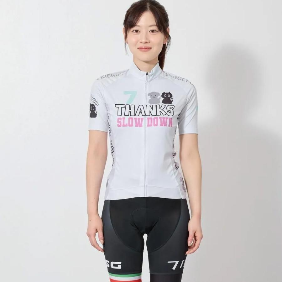 セブンイタリア Thanks Lady Jersey オフホワイト レディースの画像