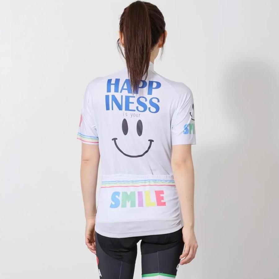 セブンイタリア You Make Me Smile Lady Jersey オフホワイト レディースの画像