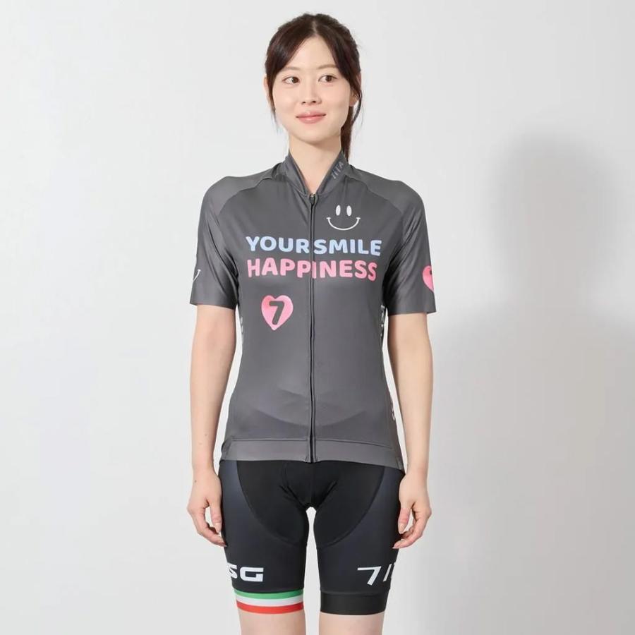 セブンイタリア Your Smile Lady Jersey グラファイト レディースの画像