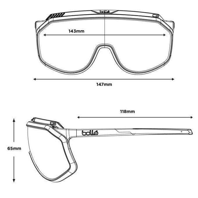 ボレー CHRONOSHIEL マットチタン/Volt+ ウルトラバイオレット POLARIZED 2021 サングラス_1