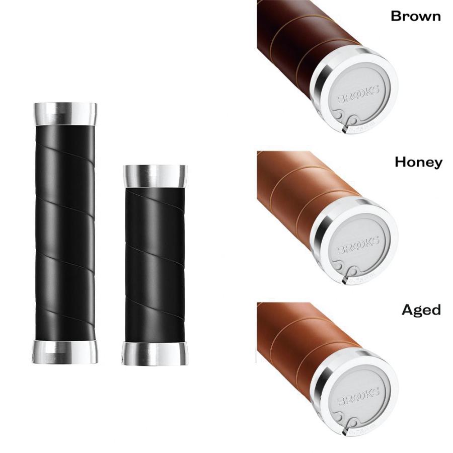 ブルックス SLENDER レザーグリップ 130/100 : ワールドサイクル