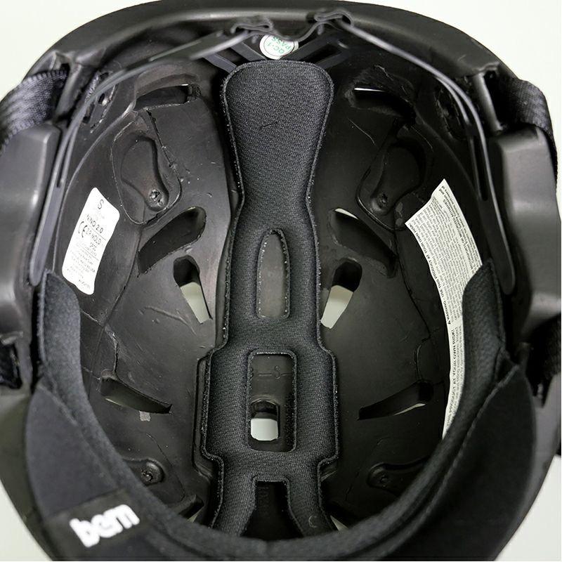 バーン NINO2.0（ニーノ2.0） マットブラック キッズヘルメットの画像