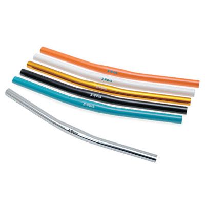 B-WITCH ショートフラットバー バークランプ径：25.4mm MTBハンドル 【自転車】【マウンテンバイクパーツ】 | 