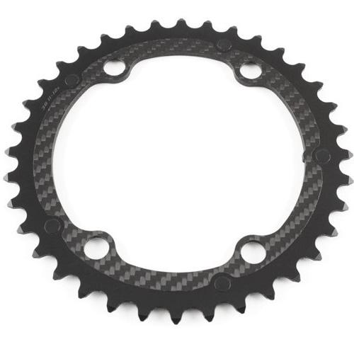 CarbonTi X-CarboRing 110PCD 4arm 44T-46T チェーンリング : ワールド