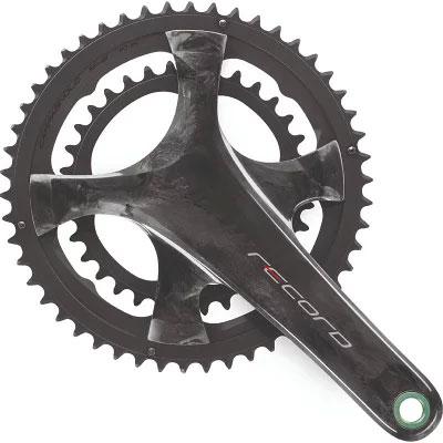 新品！165mm CAMPAGNOLO Record 12s 53-39t カンパニョーロ レコード カーボン 12段 53-39T クランクセット
