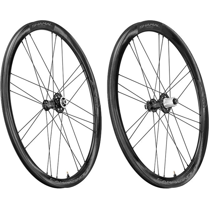 カンパニョーロ SHAMAL CARBON DB 2WAY シマノ用 前後セット 21C HH12xHH12/142(センターロック) (WH21-SHCDFR40X)｜worldcycle｜02