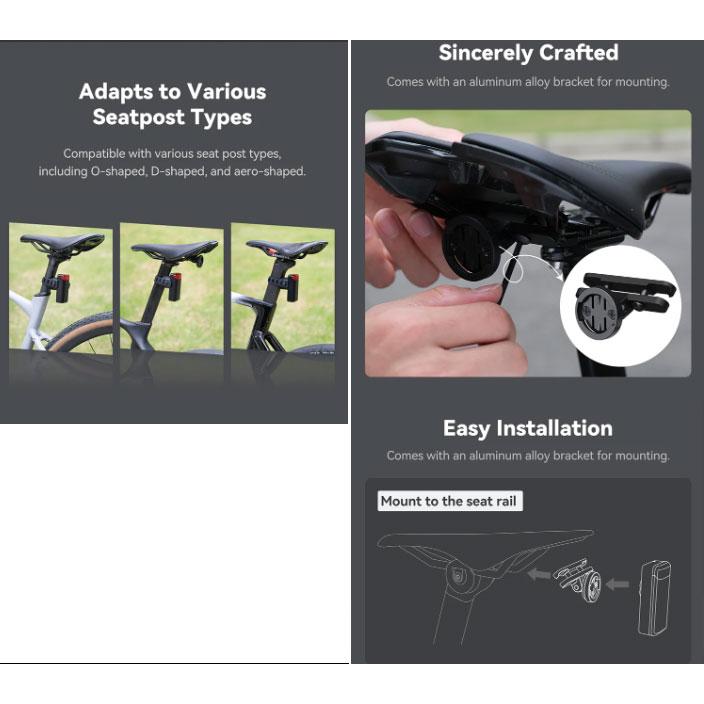 美品 CYCPLUS L7 レーダーテールライト CYCPLUS L7 Radar Tail Light