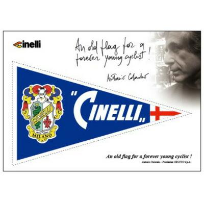 cinelli（チネリ） オールド フラッグ ステッカー 【自転車