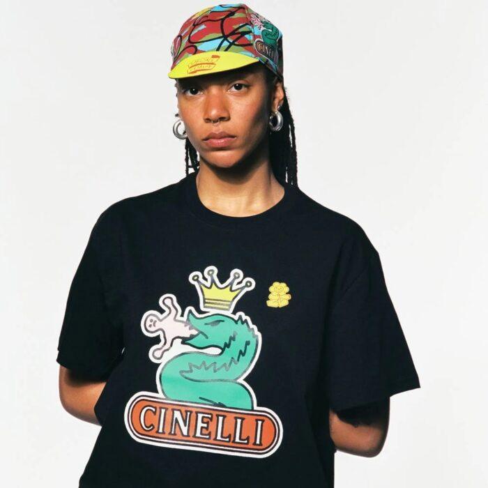 【新品未開封・送料無料】 SPECIALE T-SHIRT チネリ CORSA ワールド : ブラック-BRAULIO 服＆ファッション小物