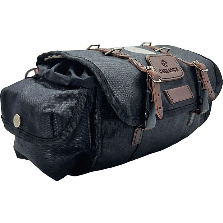 キャラダイス ワールドアドベンチャー 9L サドルバッグ ブラック