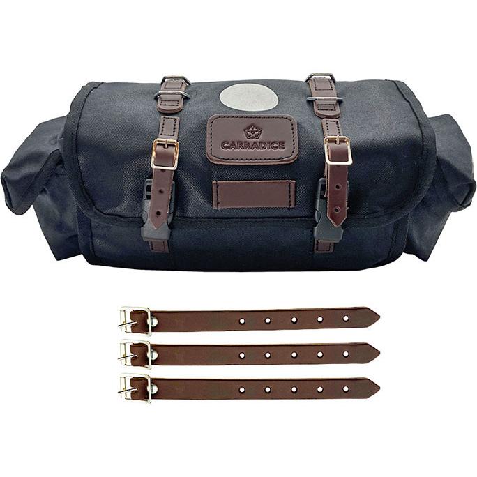 キャラダイス ワールドアドベンチャー 9L サドルバッグ ブラック