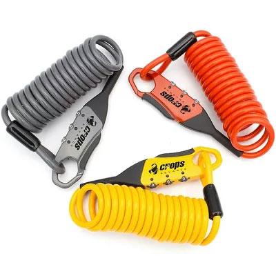 クロップス Q5-COCON(ココン) ダイヤル式 ワイヤーロック 1800mm