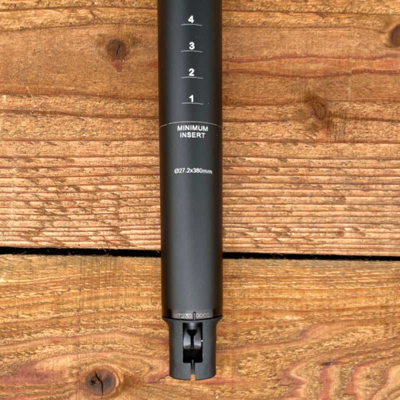ダボス ドロッパーシートポスト 27.2 x 380mm 100mmトラベル