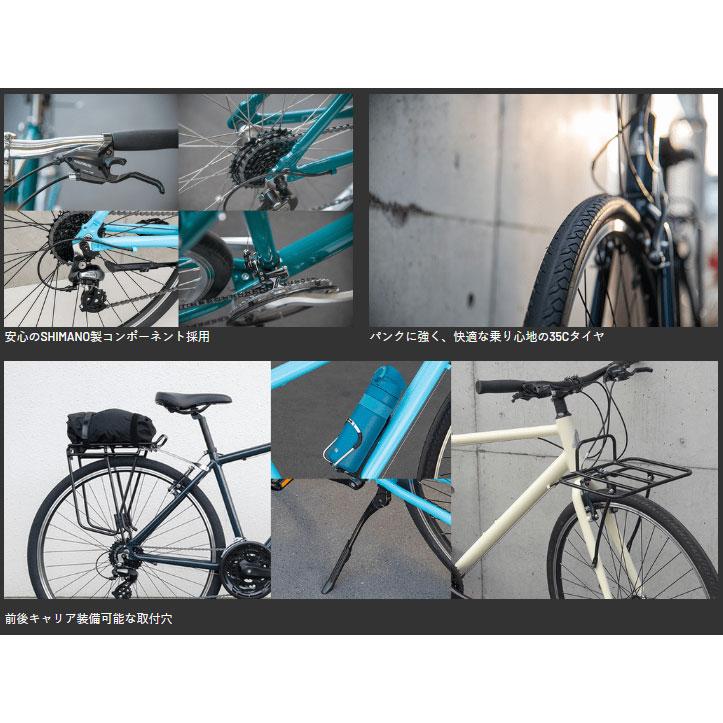 CYCLES クロスバイク C101 中古 グリーン 送料無料】【代引不可】イーエムサイクルズ C101！ グリーン