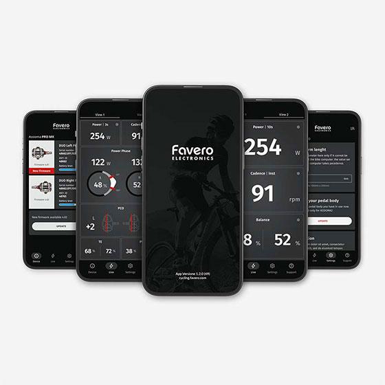 ファベロ アシオマ PRO MX-UP 右のみペダル型パワーメーター