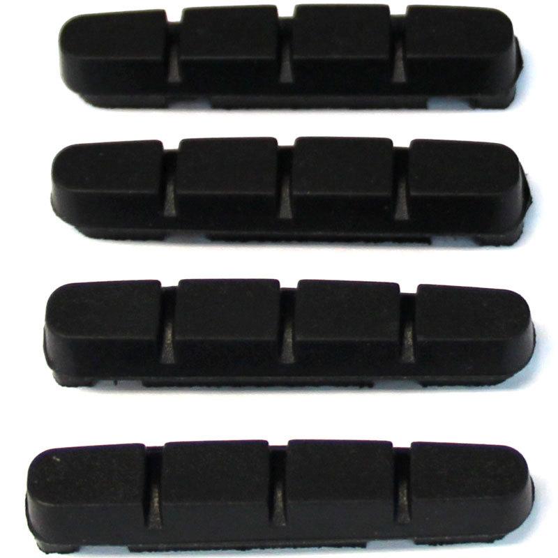 即納】GOKISO ブレーキシュー シマノ用 ブラック(ドライ用) 4個入り